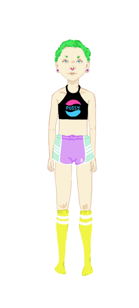 Kayo Hershins OC art